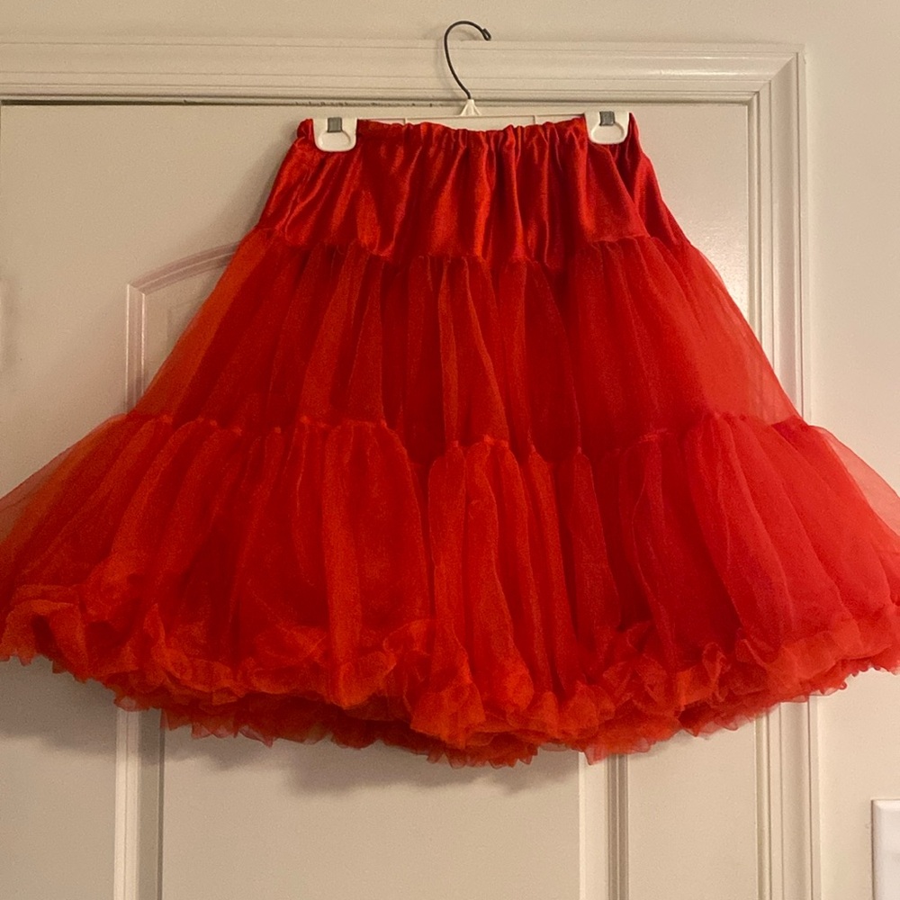 ONE DAY ONLY Hell bunny petticoat - red
